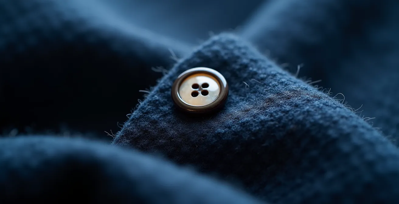 Sistema modulare di guardaroba formale maschile con capi essenziali di alta qualità